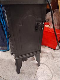 Stufa elettrica "effetto fiamma" misure 47x31x64cm
