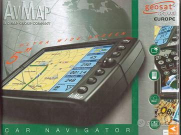 EUROPE NAVIGATORE SATELLITARE GEOSAT 4 TRAVEL