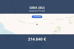 Immobile in asta di 16875 m² a Giba