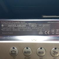 lavastoviglie Bosch incasso SMV53L30EU type SL6P1B