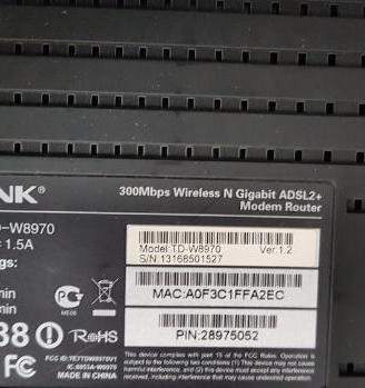 Router td-w8970