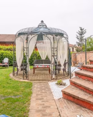 Gazebo in ferro battuto