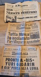 giornali  Messaggero e Momento Sera  Apollo 11 69