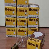 STOCK 12 PZ. LAMPADINA SFERA CHIARA E14 24V 40W
