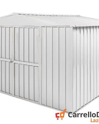 Box in Acciaio casetta giardino 360x345cm bianco