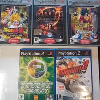 lotto 6 giochi PlayStation 2 originali