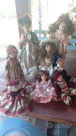 BAMBOLE DA COLLEZIONISMO IN CERAMICA