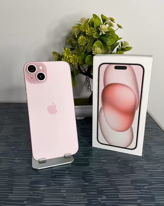 iPhone 15 Plus 128GB Rosa - Garanzia 12 Mesi Apple