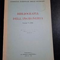 CNR "Bibliografia dell'ingegneria" Vol. V 1948