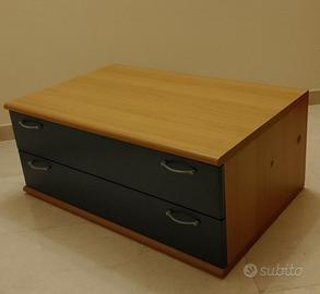 Cassettiera con 2 cassetti