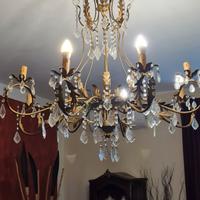 lampadario in cristallo