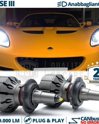 Kit LED H7 Per Fari Lotus ELISE 3 6500K 19000LM
