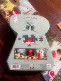 Puzzle djeco +5 gatto con gli stivali