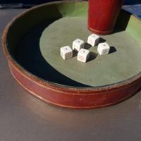 kit poker dadi antiquariato