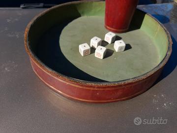 kit poker dadi antiquariato