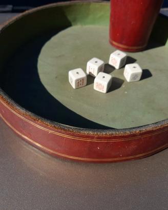 kit poker dadi antiquariato