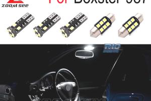 KIT 16 LAMPADE LED INTERNE PER PORSCHE BOXSTER 987