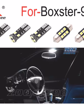 KIT 16 LAMPADE LED INTERNE PER PORSCHE BOXSTER 987