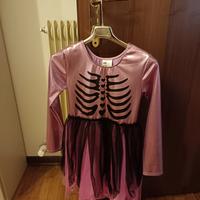 vestito da bambina Halloween 