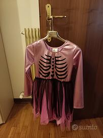 vestito da bambina Halloween 