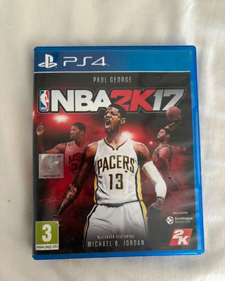 NBA 2017 playstaion 4