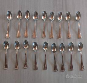 Set 18 Cucchiaini Vintage Argentati N. ARG-1000