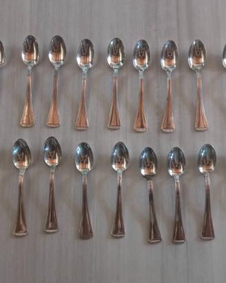 Set 18 Cucchiaini Vintage Argentati N. ARG-1000