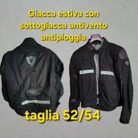 giacca moto Revit 2 strati