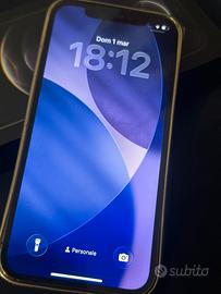 iPhone 12pro128GB Nero Graffite-Leggere