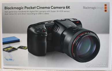 Blackmagic poket  6k
