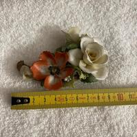 Composizione di fiori in ceramica Capodimonte - NA