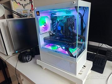 PC gaming/Lavoro, di piccole dimensioni, bianco