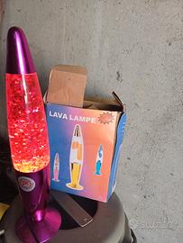 Lampada lava glitter