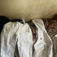 Tuta moncler bianca