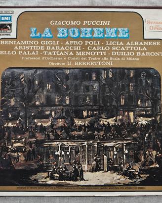 Set 2 Vinili La Boheme - Giacomo Puccini