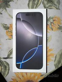 Iphone 16 pro max da 256 giga