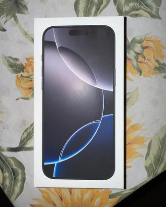 Iphone 16 pro max da 256 giga