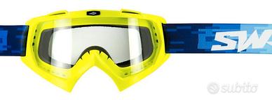 MASCHERA MOTO CROSS ENDURO FUORISTRADA SWAP'S GIAL