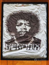T-shirt del 1969 con disegno di Jimi Hendrix