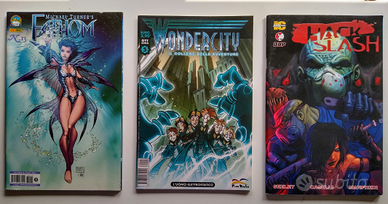 Manhunter, wondercity, spawn, soulfire, fathom
