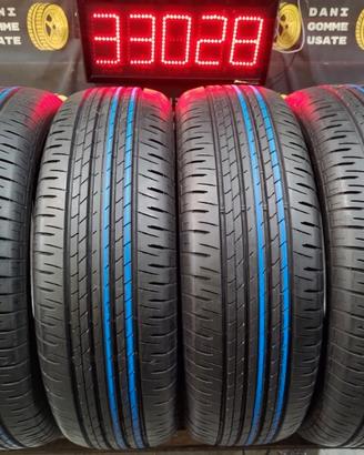 4 PNEUMATICI USATI 225 60 18 BRIDGESTONE AL 90%