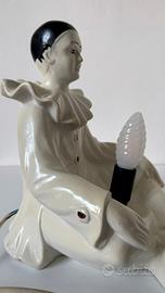 Stupenda lampada da tavolo Pierrot anni 60