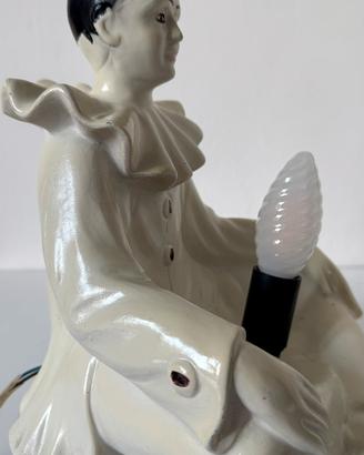 Stupenda lampada da tavolo Pierrot anni 60
