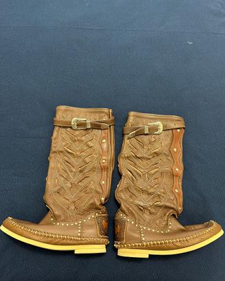 Stivali Hector cuoio marroni 37