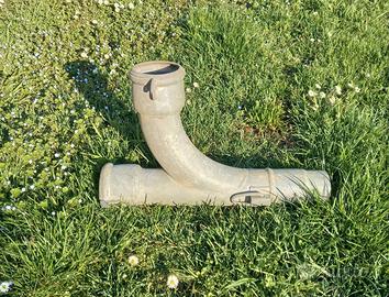 Tubo/raccordo zincato D 100 mm