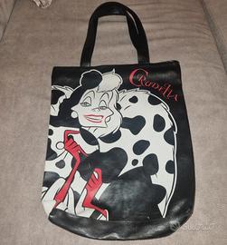 Borsa in pelle Crudelia De Mon Vintage Walt Disney