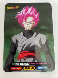Carta Dragon Ball Lamincard 81 Goku Black Rara