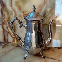 Antica teiera marocchina Argentata da collezione