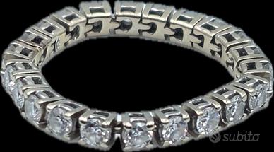 ANELLO ETERNEL ORO DIAMANTI 1.1 CARATI