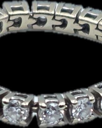 ANELLO ETERNEL ORO DIAMANTI 1.1 CARATI